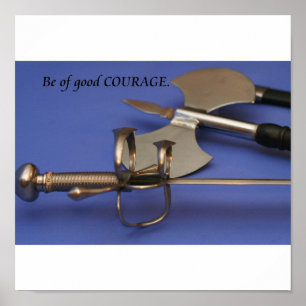 "Be of Good Courage" Poster