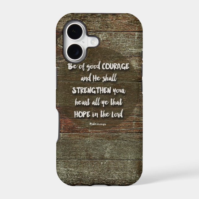 Be of Good Courage - Psalm 31:24 (Back)