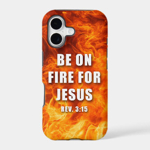 Be On Fire For Jesus Christian Faith Gift