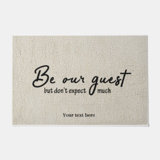 Be our guest doormat