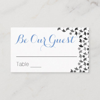 Be Our Guest | Name Cards & Marriage Tips on Back