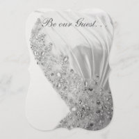 Be Our Guest Wedding Invitation