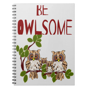 Be Owlsome Notebook
