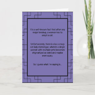 Be pickier -- quickly card