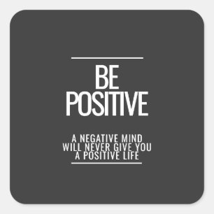 Be Positive Sticker Sheet 