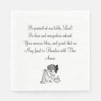 Be Present At Out Table Prayer and Child