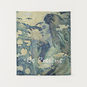 Be Present Wall Art Spiritual Prayer Tapestry
