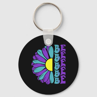 Be Prevention Awareness Suower Key Ring