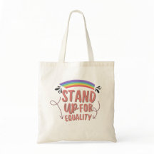 Be Proud Pride Month Tote Bag – Rainbow LGBTQ