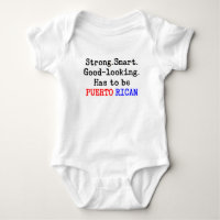 be puerto rican baby bodysuit