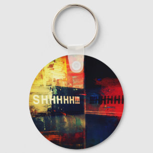 Be Quiet Key Ring