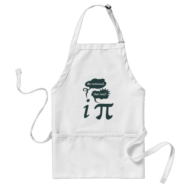 be rational! get real! standard apron (Front)