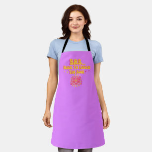 Be Right Back, Have To Finish The Book Apron