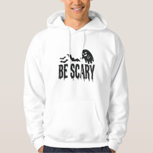 Be Scary Vintage Ghost Bat Halloween Shirt Design_