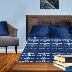 BE SCHOOLED! FLEECE BLANKET