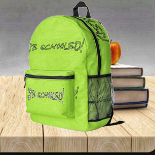 Be Schooled-II    Printed Backpack