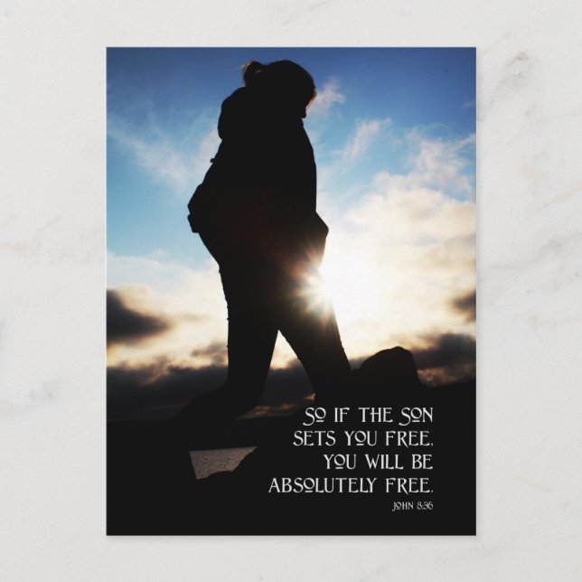 Be Set Free Postcard (Front)