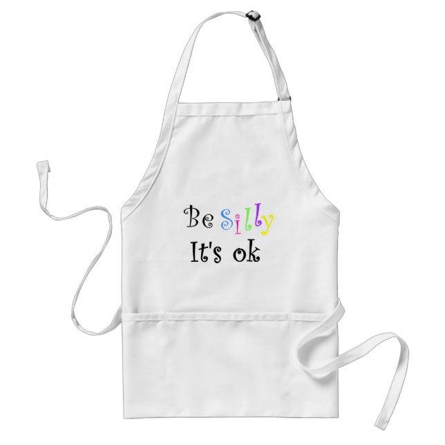 Be Silly It's ok-apron Standard Apron (Front)