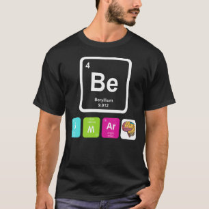 Be Smart Chemistry Teacher Day Vintage T-Shirt