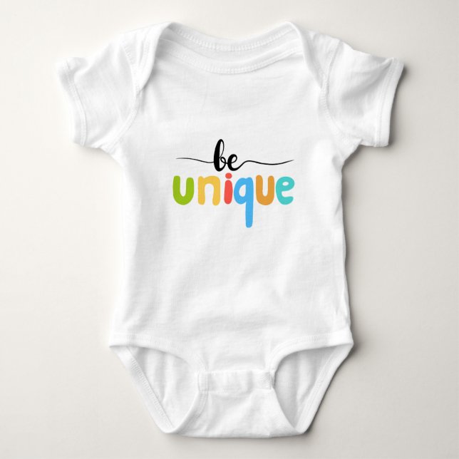 be smile baby bodysuit (Front)