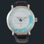 Be Still and Know Beautiful Christian Bible Verse Watch<br><div class="desc">Beautiful blue and white heavenly clouds surround this lovely inspirational Bible verse. Be still and know that I am God. Psalm 46:10. This Christian quote always brings me peace and calm. Share this pretty religious watch gift of Christianity with fellow church members and friends to join them in prayer and...</div>