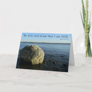 Be Still and Know - Care and Concern Card