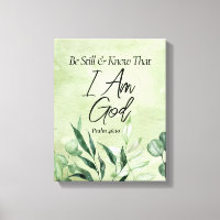 Be Still and Know I Am GOD