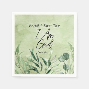 Be Still and Know I Am GOD Napkin