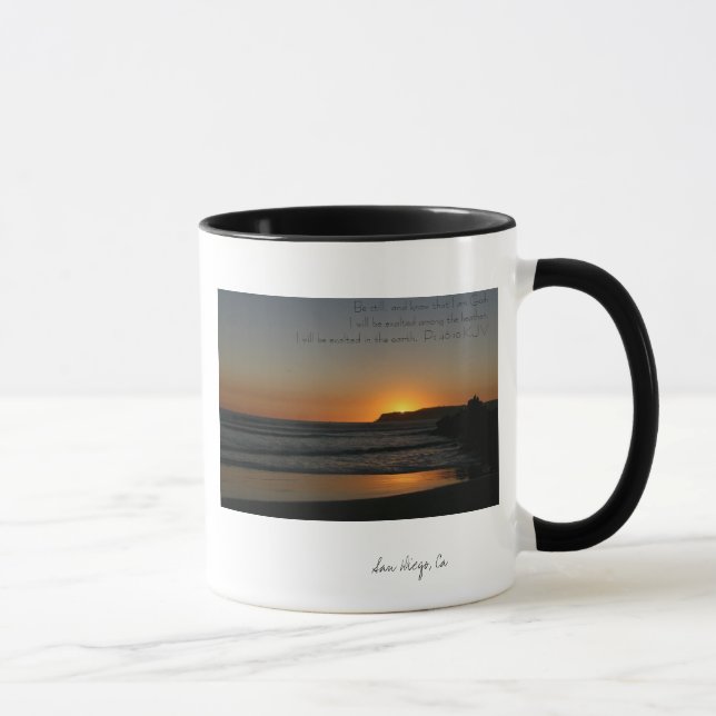Be Still and Know Mug (Right)