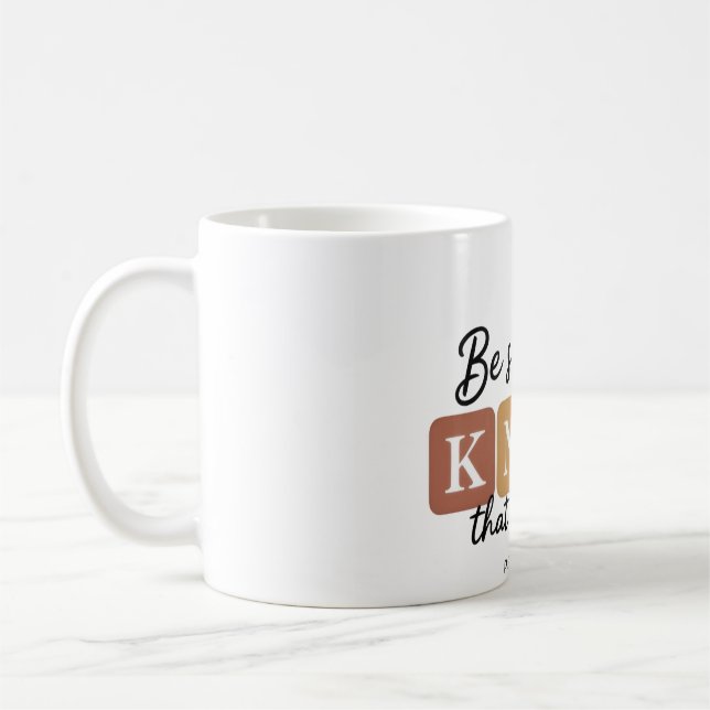 Be Still and Know Mug | Psalm 46:10 Christian Coff (Left)
