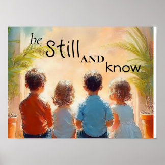 Be still and know  poster