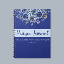 Be Still and Know Prayer Journal Spiral notebook