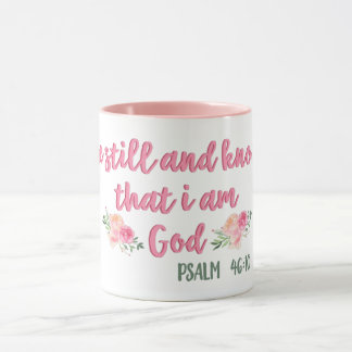 Be Still and Know That I Am God // Bible Verse Mug