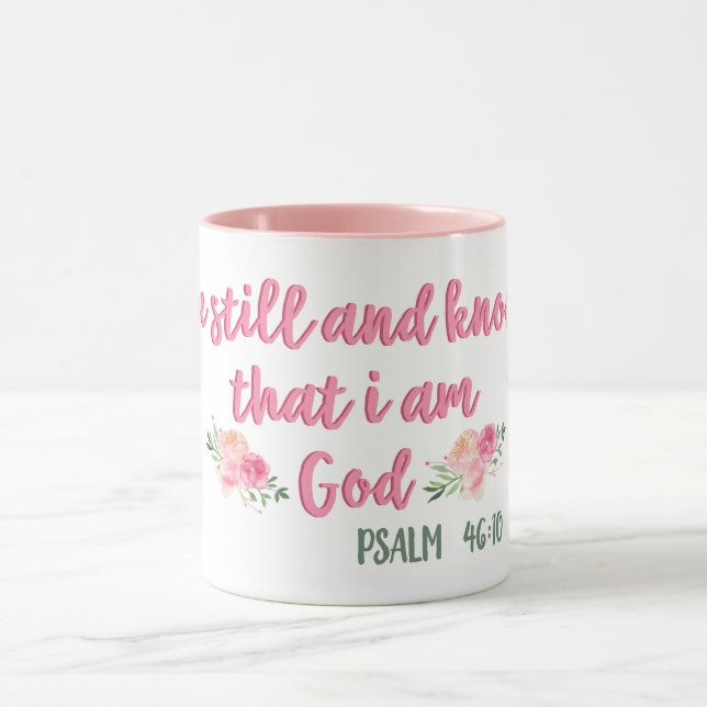Be Still and Know That I Am God // Bible Verse Mug (Center)