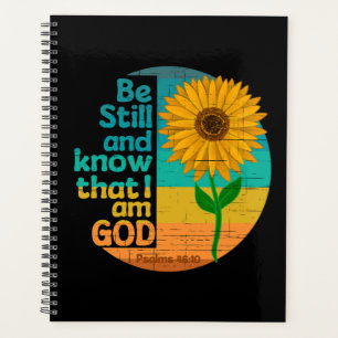 Be still and know that I am God Bible Verse Planner