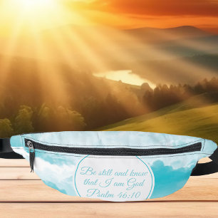 Be Still and Know that I am God Cute Christian Bum Bags