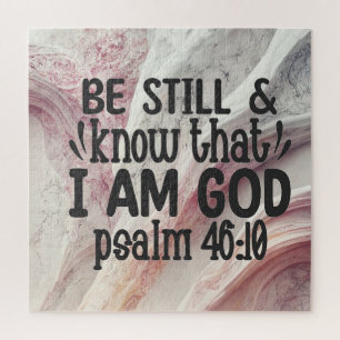 Be Still and Know that I am God Jigsaw Puzzle