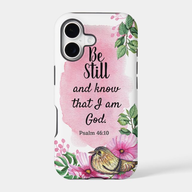 Be Still and Know that I am God Scripture (Back)