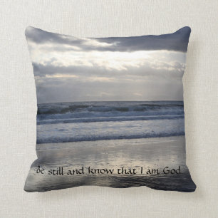 Be Still Beach Pillow