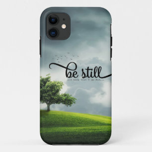 'Be Still' Bible Qoute Case-Mate iPhone Case