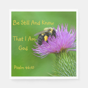 Be Still Bumblebee Napkin
