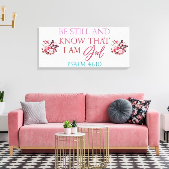 Be Still- Canvas (Gloss) Print (Insitu(LivingRoom))
