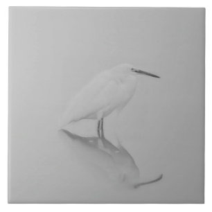 Be still Egret Tile