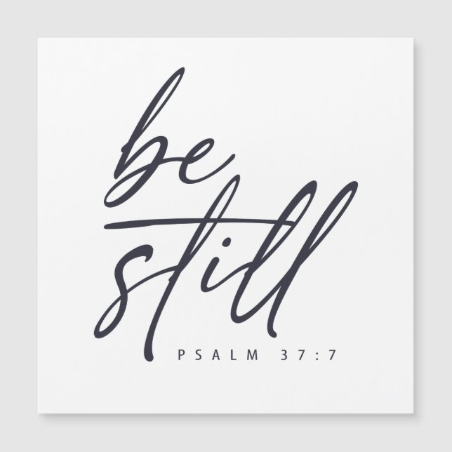 Be Still God Loves Jesus Saves Christian Church (Front)