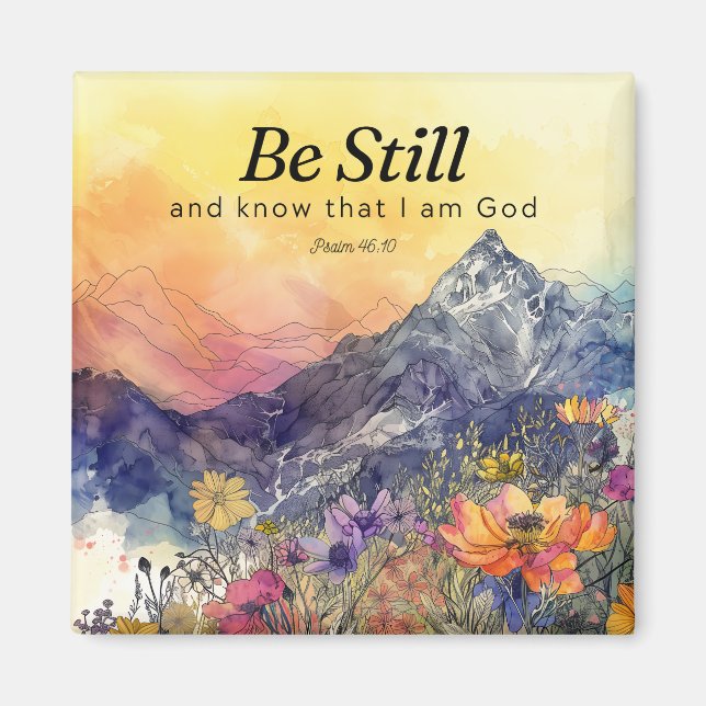 Be Still Magnet (Front)