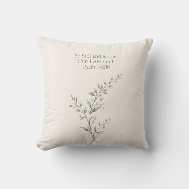Be Still Phone Case Cushion (Front)