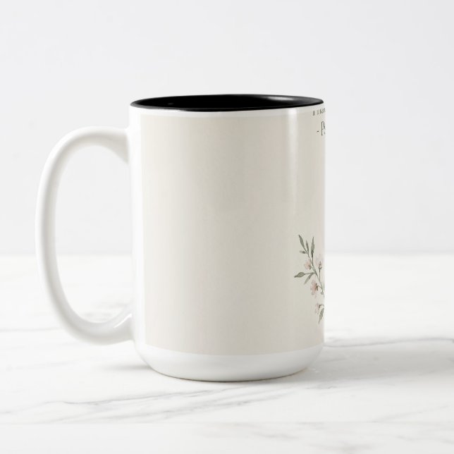 Be Still Phone Case Two-Tone Coffee Mug (Left)