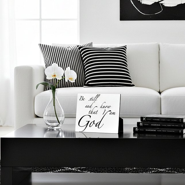 Be still plaque (Creator Uploaded)