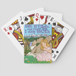 Be Still Playing Cards