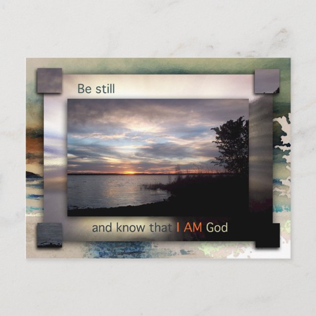 Be Still Postcard (Front)